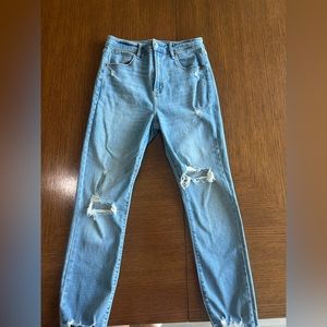 The Super Skinny Ankle High Rise from Abercrombie & Fitch